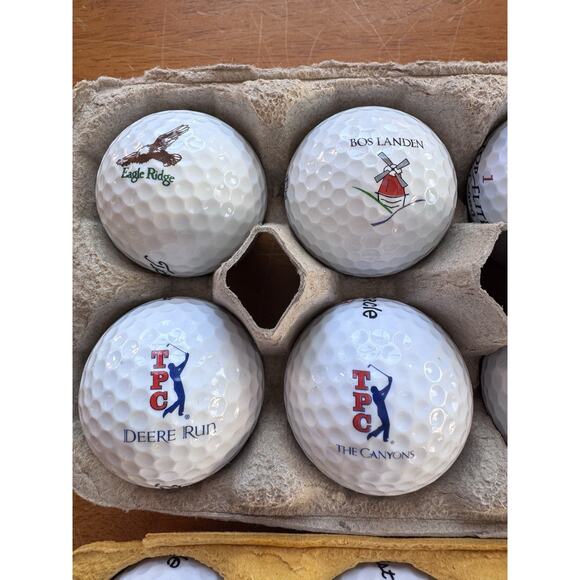 Lot of 20 Golf Resorts Courses Clubs Logo Golf Ball One Signed READ - Picture 5 of 10